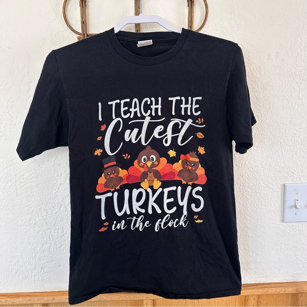 Teacher Cute Turkeys T-Shirt